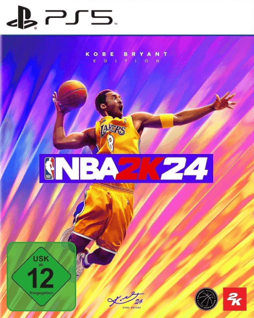 NBA 2K24 box art for Playstation 5